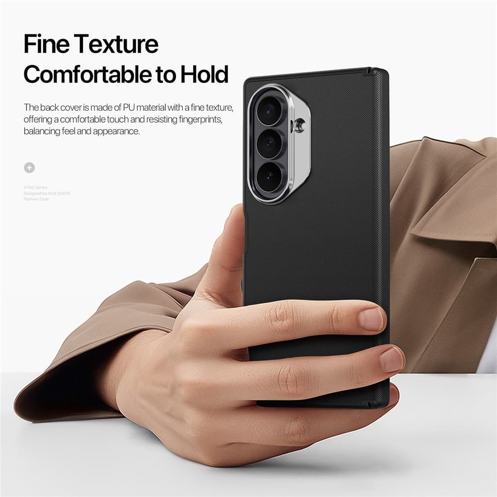 Samsung Galaxy Z Fold 8 Ultra magnetinis dėklas, juodas - Image 7