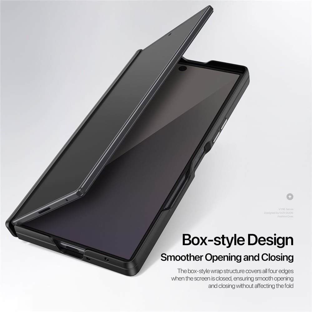 Samsung Galaxy Z Fold 8 Ultra magnetinis dėklas, juodas - Image 8
