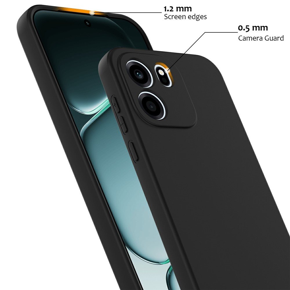 OnePlus Nord CE6 silikoninis dėklas su MagSafe ir dirželiu, juodas - Image 6