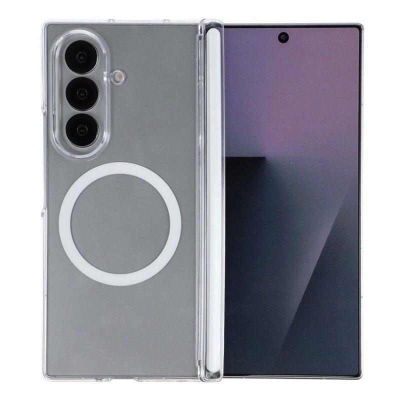 Samsung Galaxy Z Fold 8 Ultra magnetinis dėklas, skaidrus