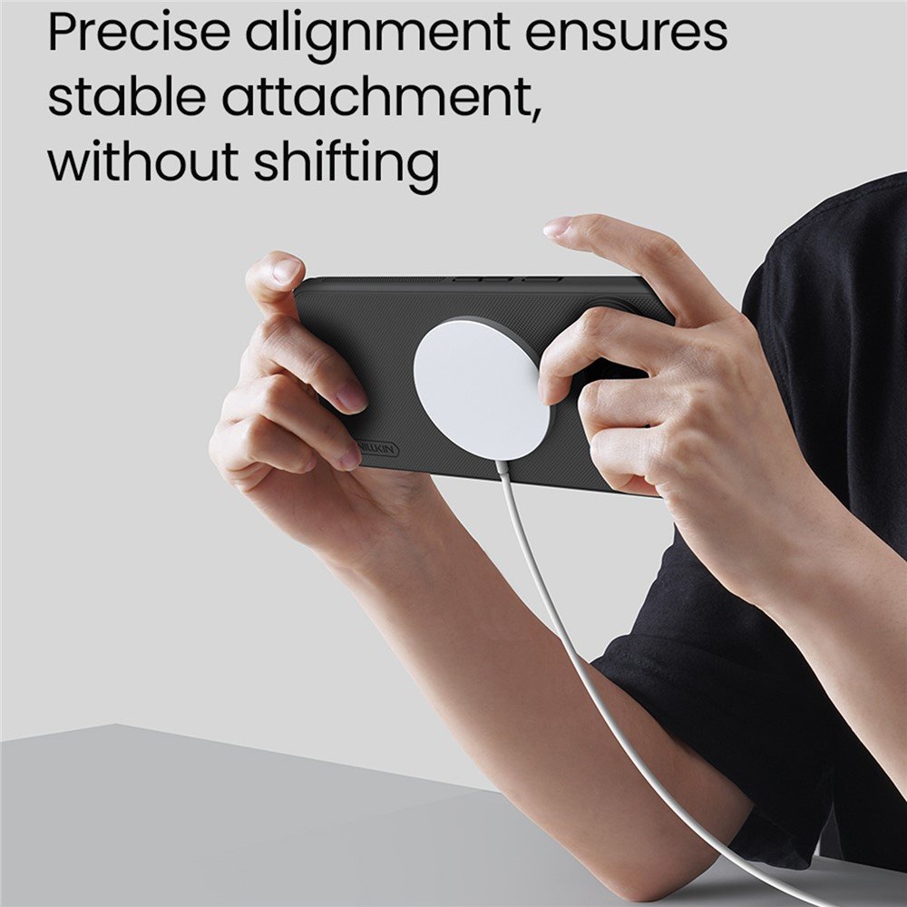 Google Pixel 11 Pro dėklas su MagSafe NILLKIN, juodas - Image 12