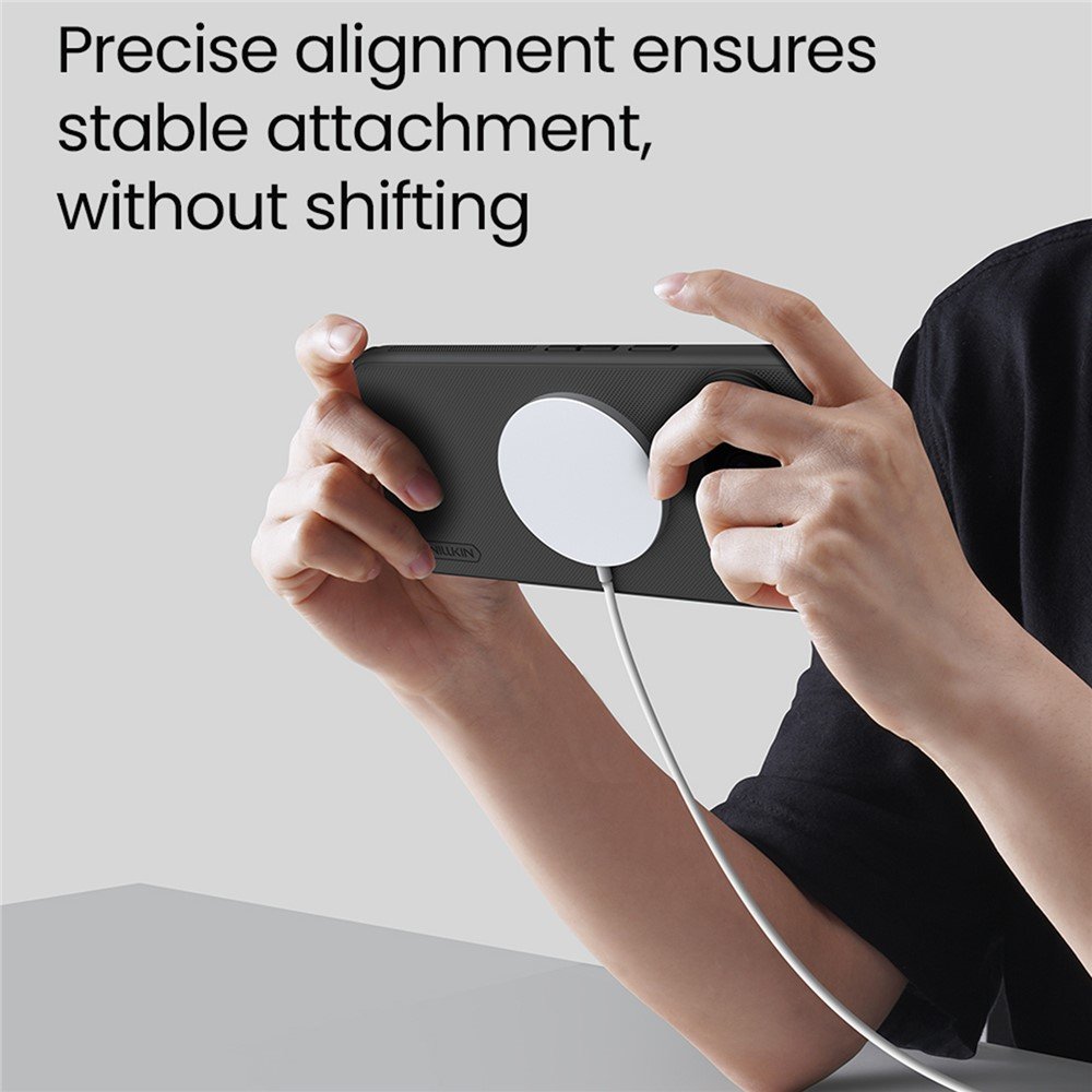Google Pixel 11 Pro XL dėklas su MagSafe NILLKIN, juodas - Image 12