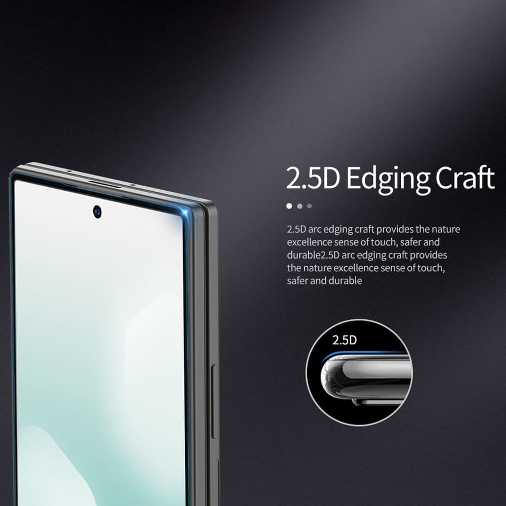 Samsung Galaxy Z Fold 7 grūdintas apsauginis stiklas, skaidrus - Image 5