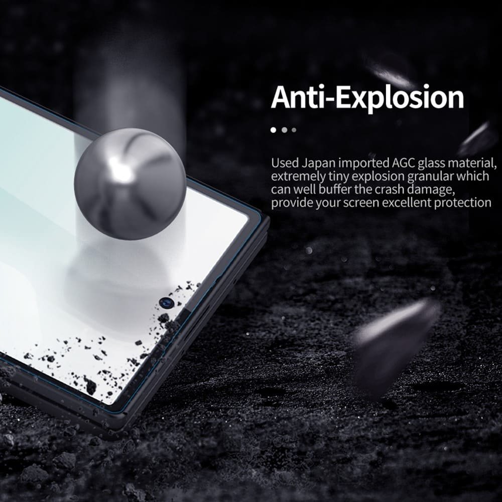 Samsung Galaxy Z Fold 7 grūdintas apsauginis stiklas, skaidrus - Image 6