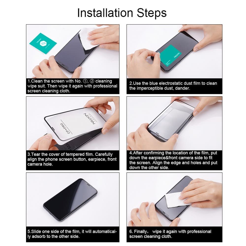 Samsung Galaxy Z Flip 8 / Galaxy Z Flip 7 grūdintas apsauginis stiklas, skaidrus - Image 13