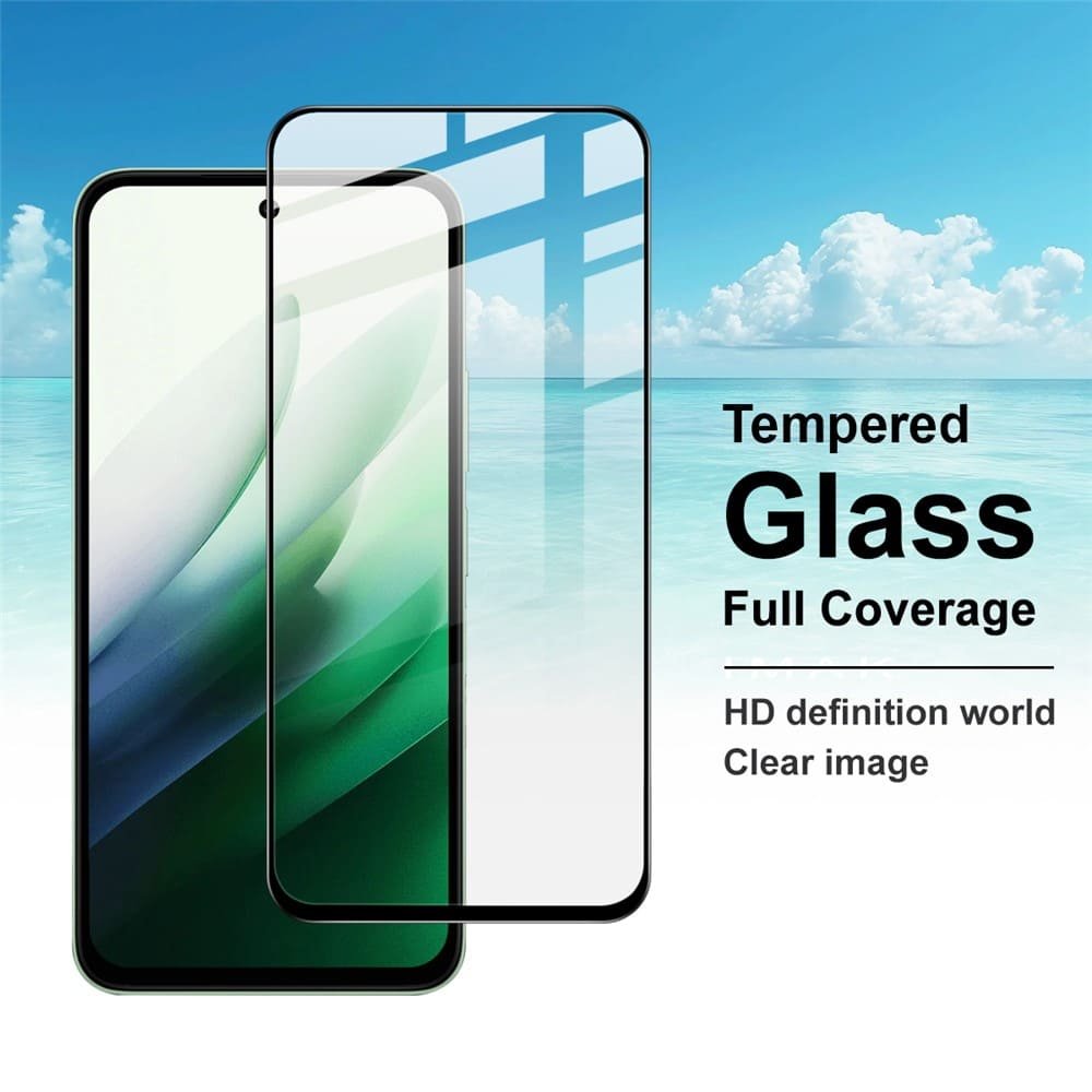 Redmi 15C 4G / POCO C85 4G grūdintas apsauginis stiklas, skaidrus - Image 4