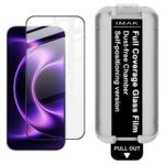 Xiaomi 17 Ultra grūdintas apsauginis stiklas IMAK su montavimo rėmeliu, skaidrus