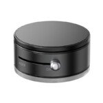Vakuuminis magnetinis laikiklis telefonui su 360° pasukimu (MagSafe), juodas