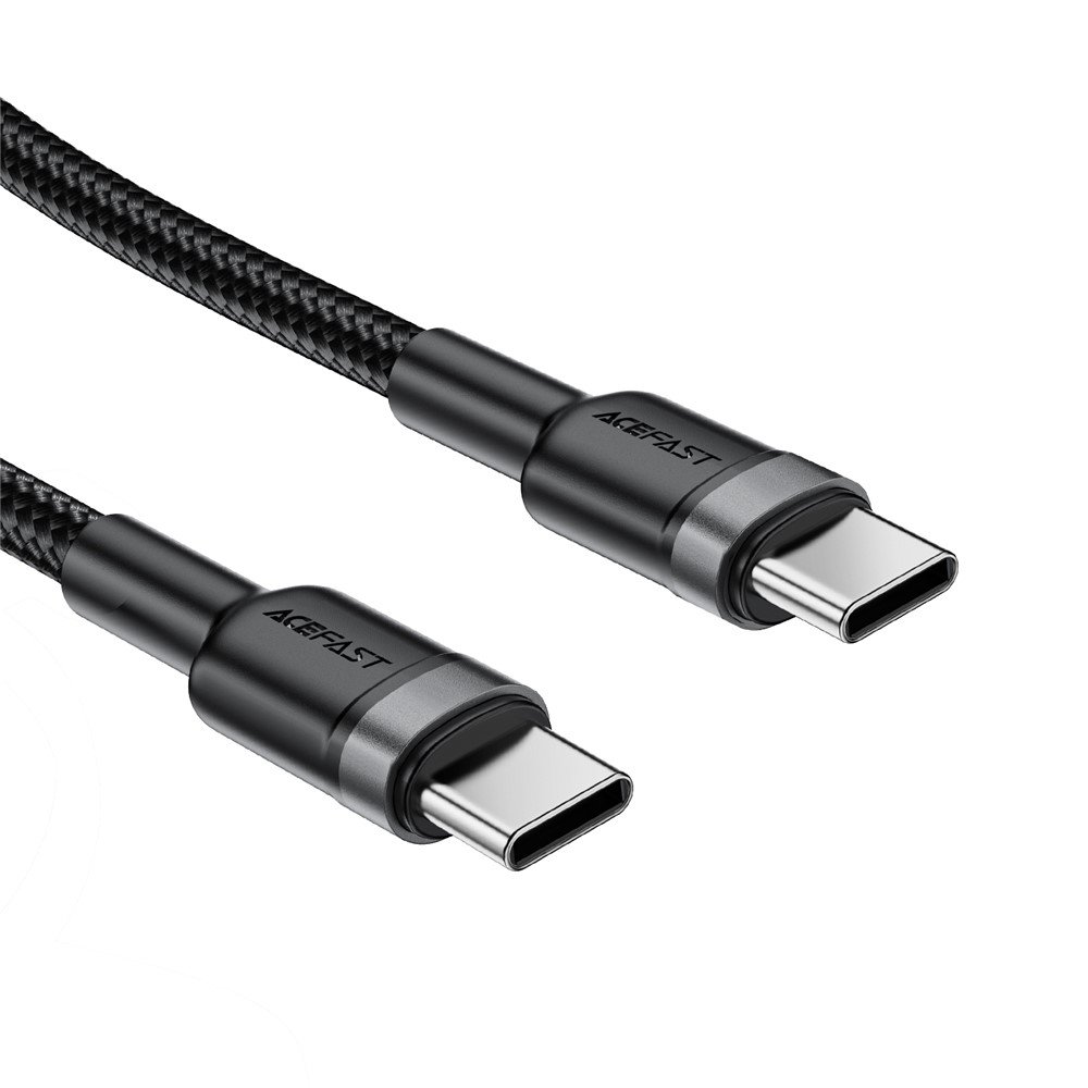 ACEFAST USB-C → USB-C greitojo įkrovimo ir duomenų perdavimo laidas, 60 W, 1,2 m, juodas - Image 3