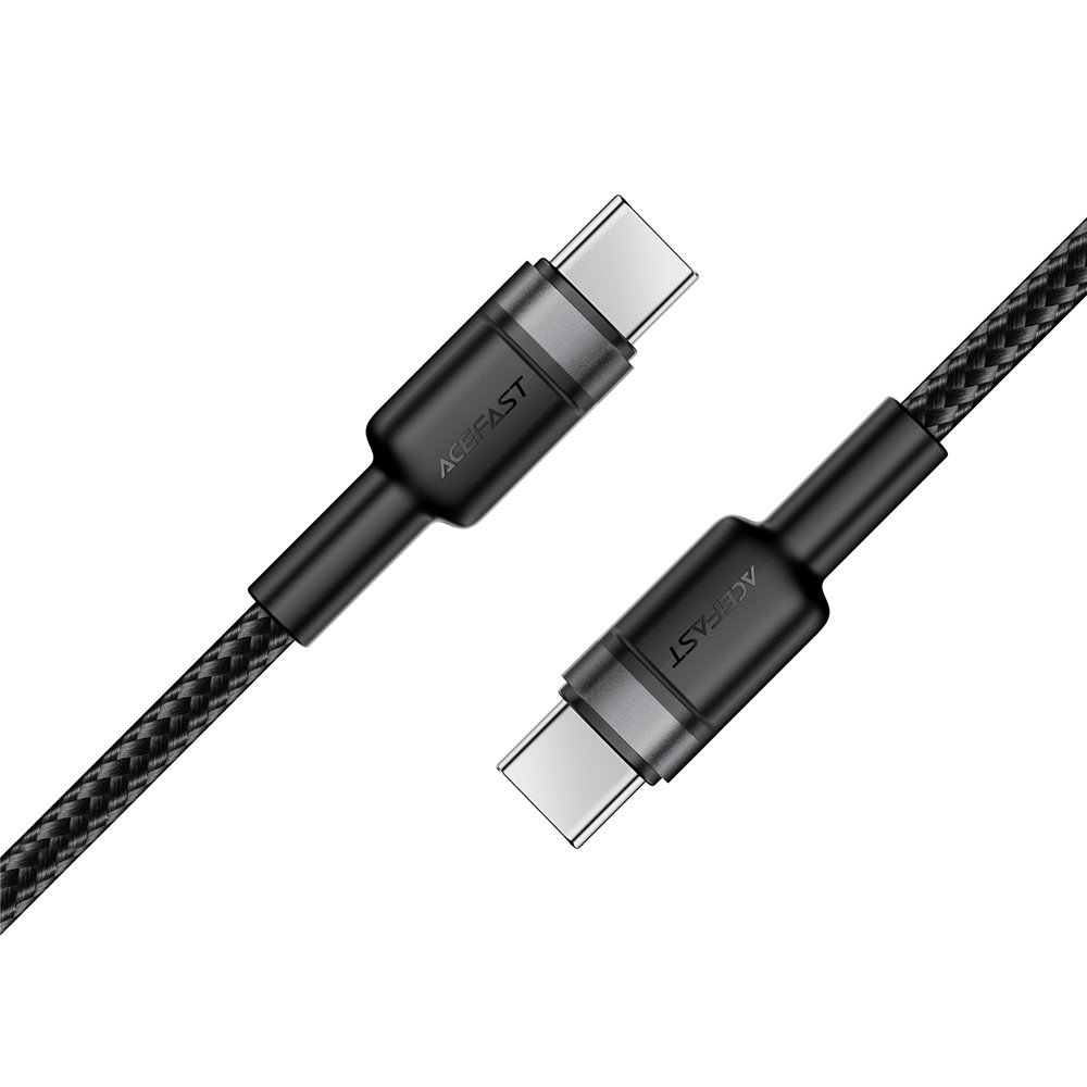 ACEFAST USB-C → USB-C greitojo įkrovimo ir duomenų perdavimo laidas, 60 W, 1,2 m, juodas - Image 4