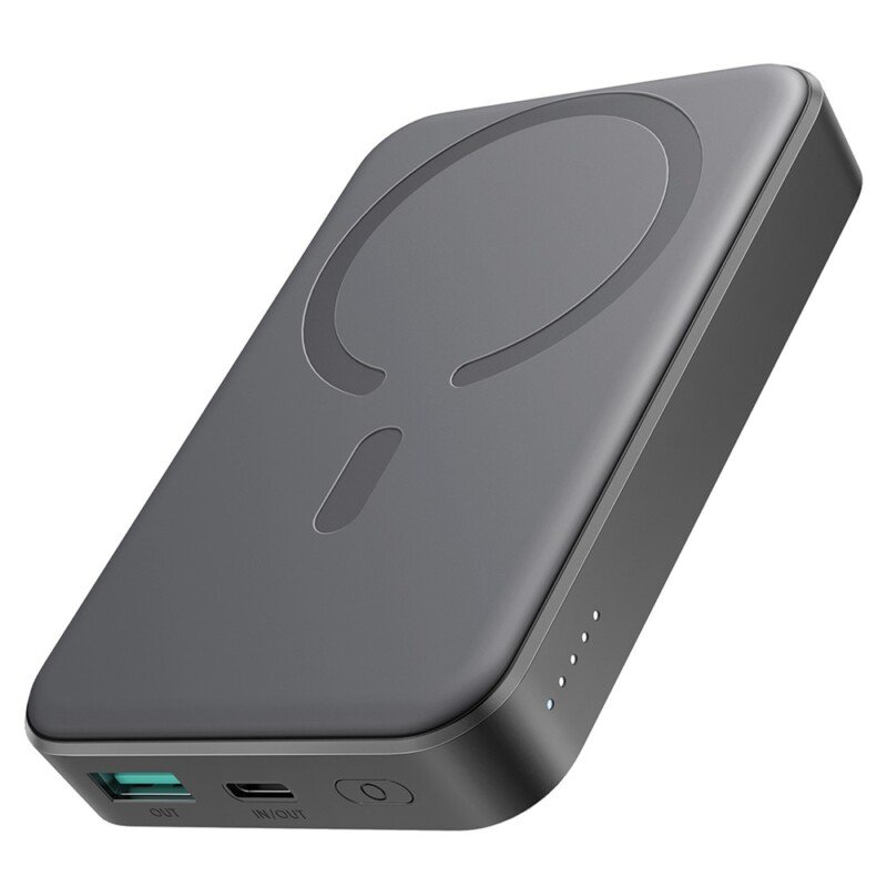 JOYROOM 10 000 mAh, 20 W magnetinė belaidė išorinė baterija JR-W020, juoda