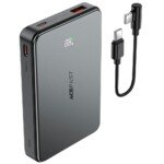 ACEFAST 10 000 mAh, 22,5 W magnetinė belaidė išorinė baterija M31-10000, juoda