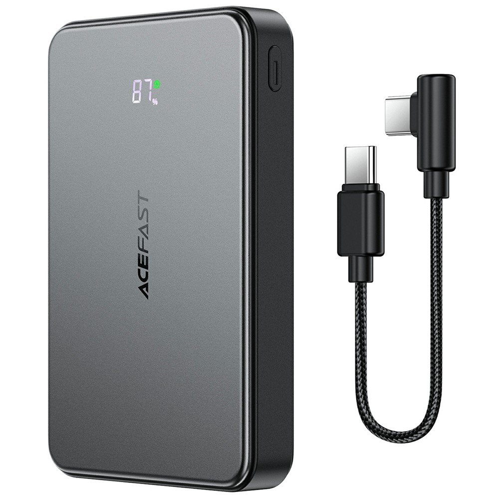 ACEFAST 10 000 mAh, 22,5 W magnetinė belaidė išorinė baterija M31-10000, juoda - Image 2