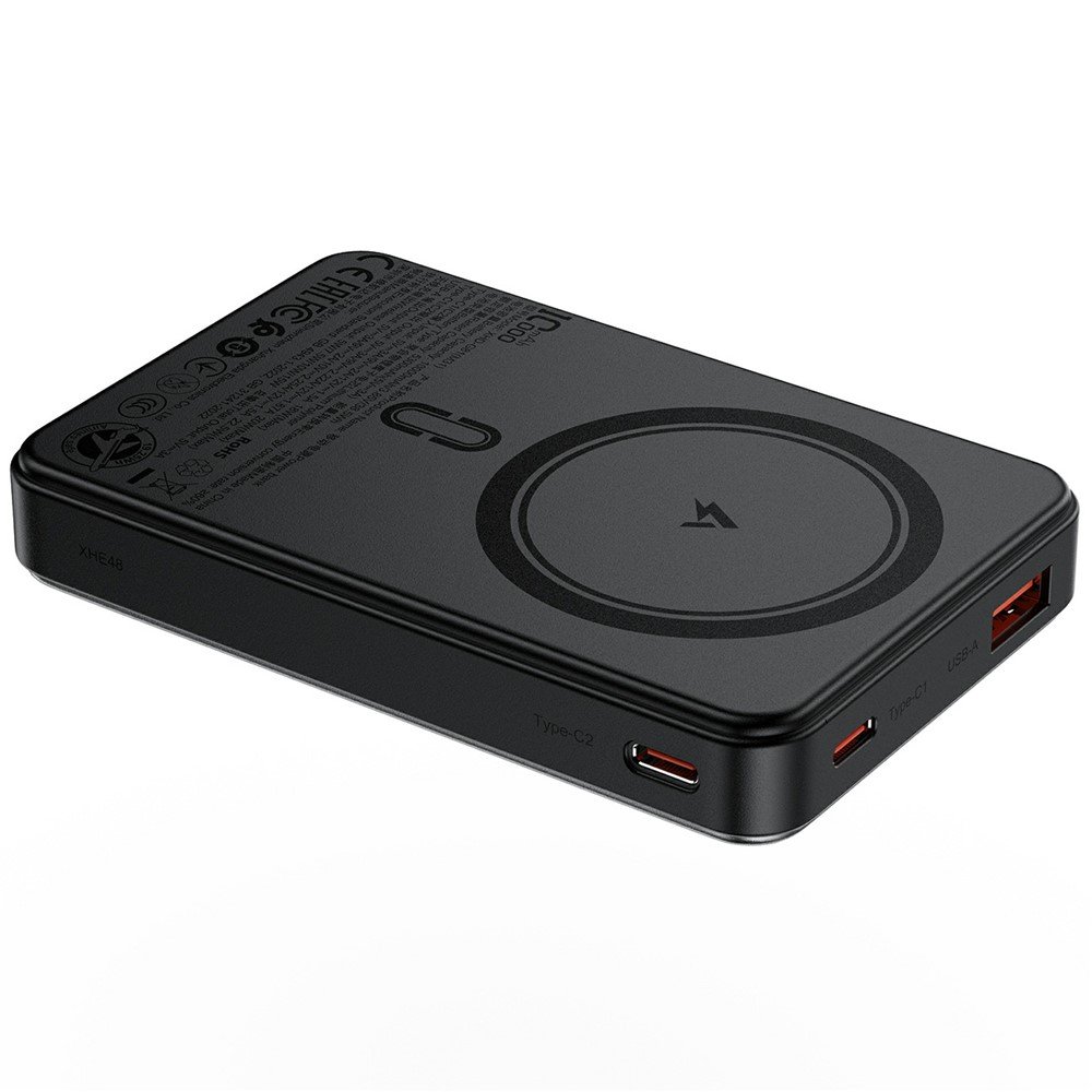 ACEFAST 10 000 mAh, 22,5 W magnetinė belaidė išorinė baterija M31-10000, juoda - Image 3