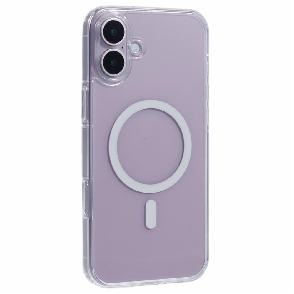 iPhone 16 Plus dėklas su MagSafe, skaidrus
