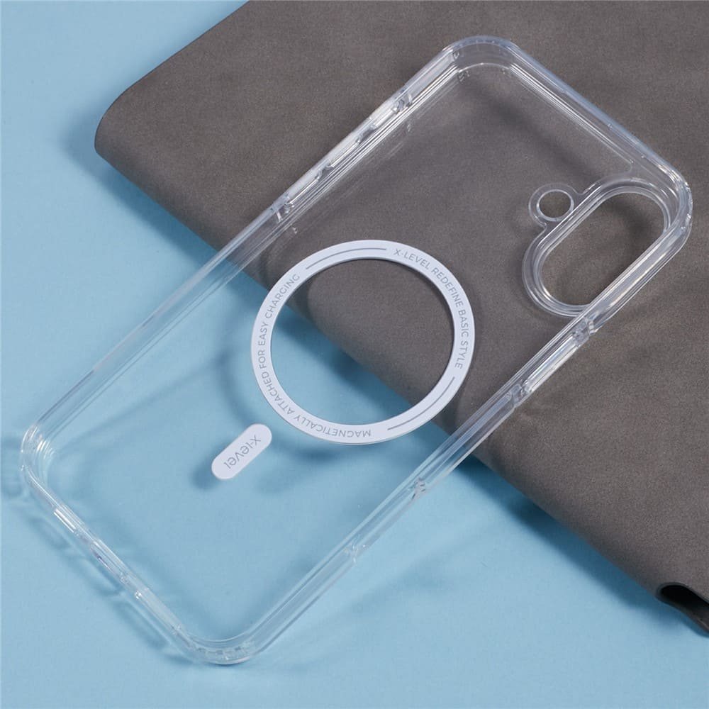 iPhone 16 Plus dėklas su MagSafe, skaidrus - Image 8