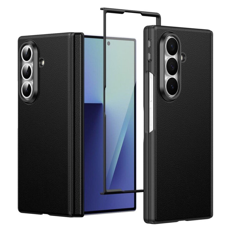 Samsung Galaxy Z Fold 7 dėklas su MagSafe ir apsauginiu stiklu, juodas