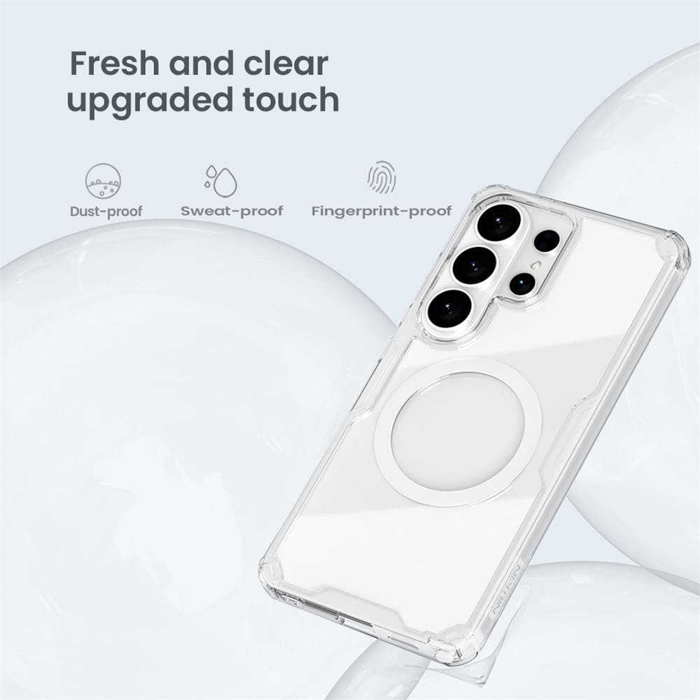 Samsung Galaxy S26 Ultra magnetinis dėklas, skaidrus - Image 9